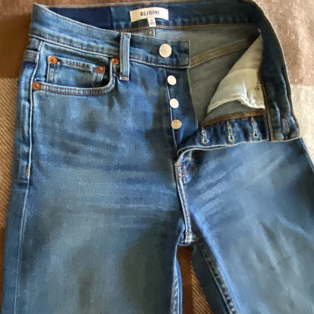 RE/DONE  Blue Jeans, Sz 24